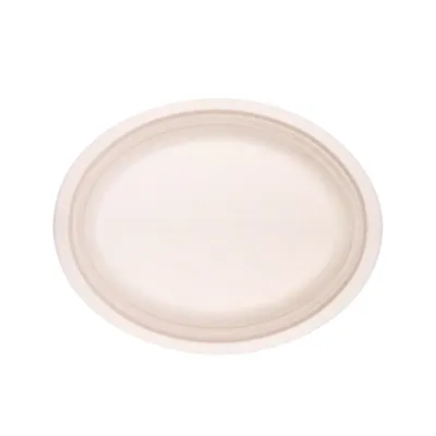 10" × 8" Bagass oval plastinka